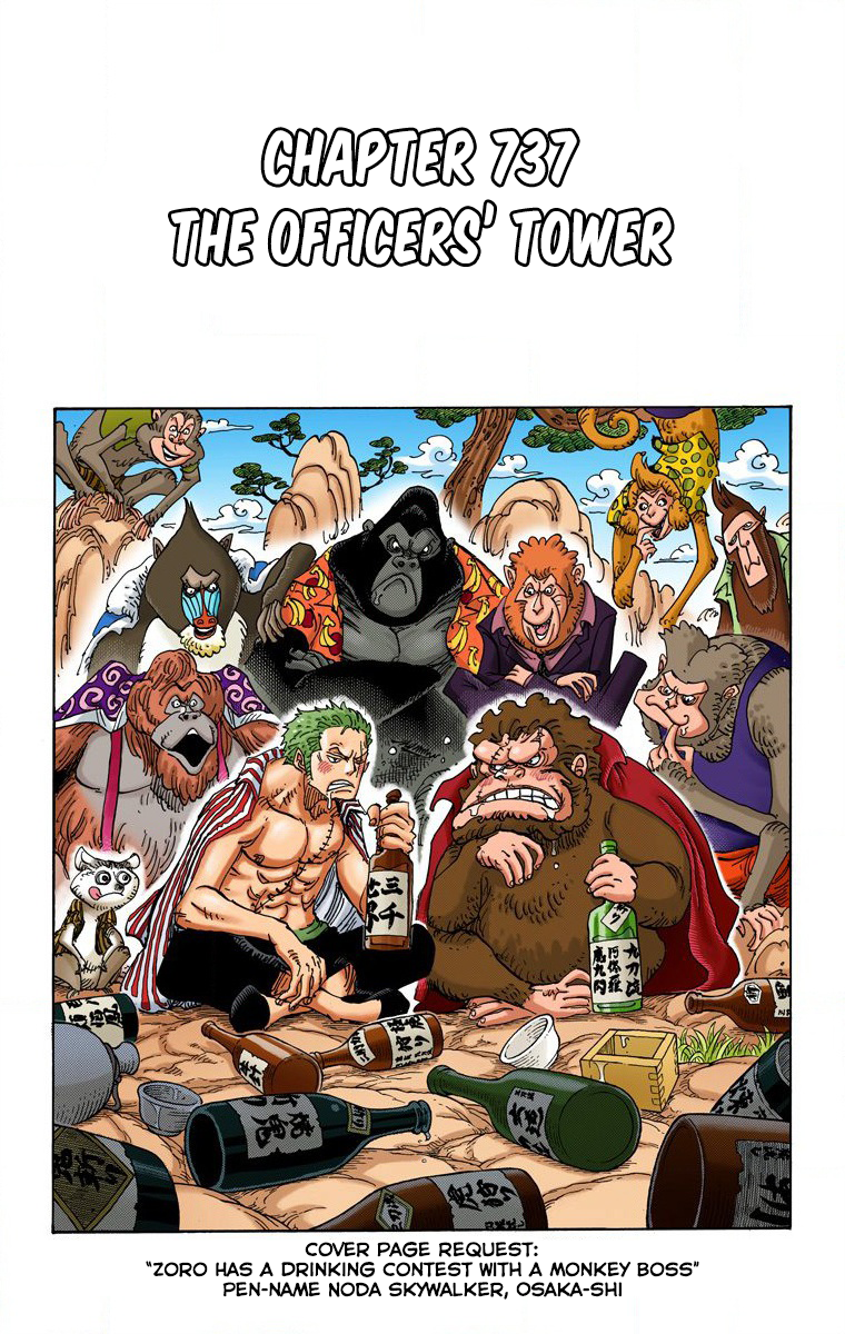 One Piece - Digital Colored Comics Chapter 737 2